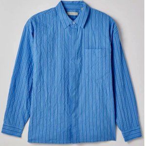 Standard Oversized Crinkle LS Shirt NWT